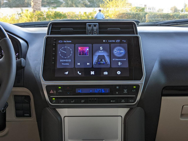 Toyota LAND CRUISER PRADO 2019  Grey LHD Petrol AT SUV 4WD view 9