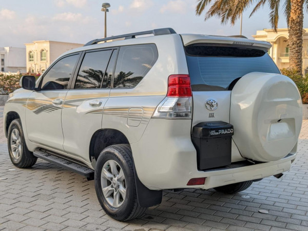 Toyota LAND CRUISER PRADO 2011  White LHD Petrol AT SUV 4WD view 10