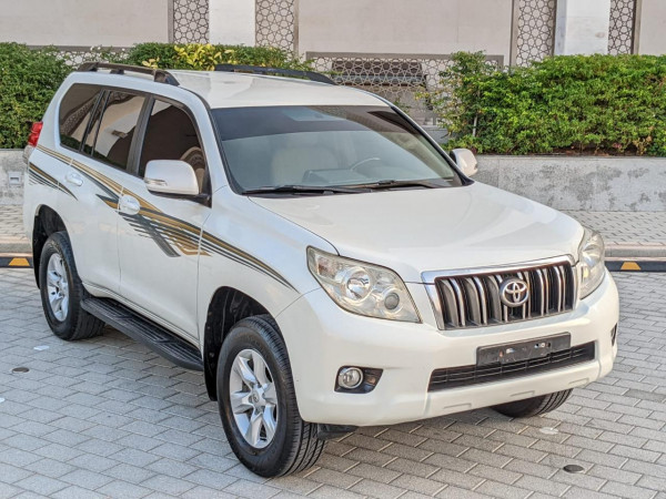 Toyota LAND CRUISER PRADO 2011  White LHD Petrol AT SUV 4WD view 14
