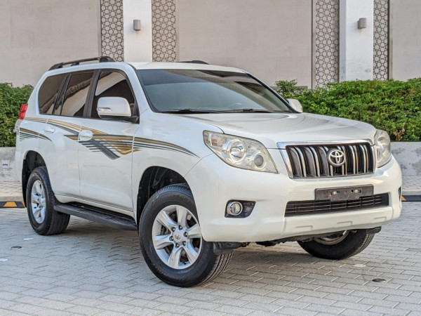 Toyota LAND CRUISER PRADO 2011  White LHD Petrol AT SUV 4WD view 15