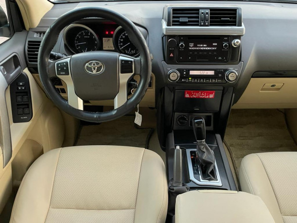 Toyota LAND CRUISER PRADO 2014/ White LHD Petrol AT SUV 4WD view 2
