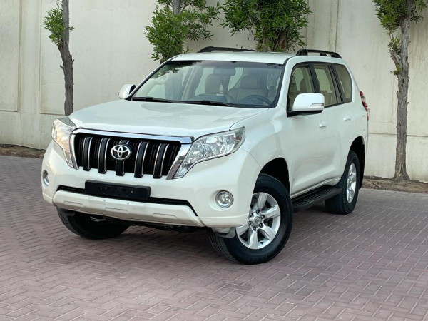 Toyota LAND CRUISER PRADO 2014/ White LHD Petrol AT SUV 4WD view 11