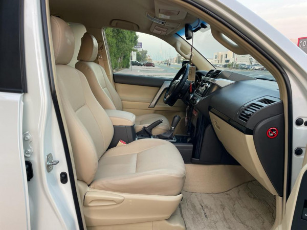 Toyota LAND CRUISER PRADO 2014/ White LHD Petrol AT SUV 4WD view 14