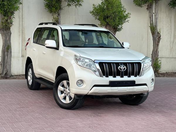 Toyota LAND CRUISER PRADO 2014/ White LHD Petrol AT SUV 4WD view 17