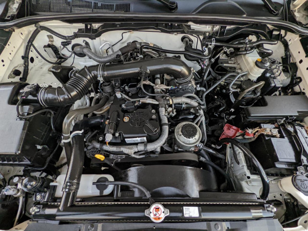 Toyota Fortuner 2018  White LHD Petrol AT SUV 4WD view 2
