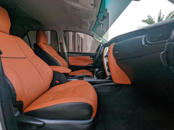 Toyota Fortuner 2018  White LHD Petrol AT SUV 4WD view 3