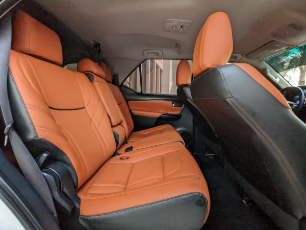Toyota Fortuner 2018  White LHD Petrol AT SUV 4WD view 5
