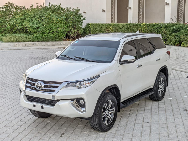 Toyota Fortuner 2018  White LHD Petrol AT SUV 4WD view 11
