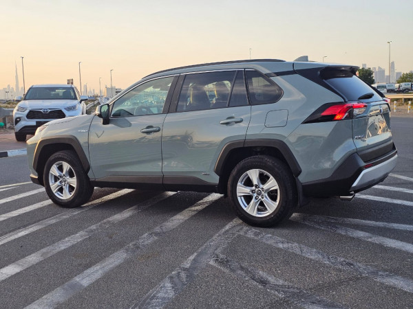 Toyota RAV 4 2019  Green LHD Hybrid AT SUV Crossover 2WD view 10