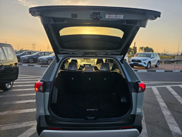 Toyota RAV 4 2019  Green LHD Hybrid AT SUV Crossover 2WD view 12