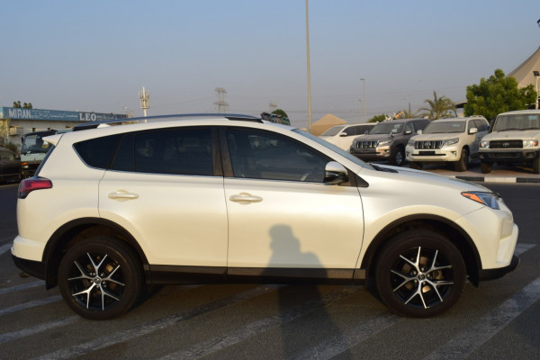 Toyota RAV 4 2017  White RHD Petrol AT SUV Crossover 2WD view 2