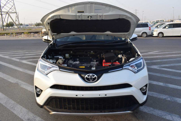 Toyota RAV 4 2017  White RHD Petrol AT SUV Crossover 2WD view 3