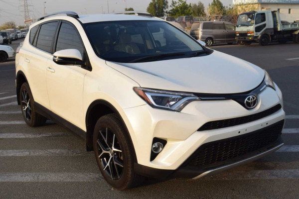 Toyota RAV 4 2017  White RHD Petrol AT SUV Crossover 2WD view 6