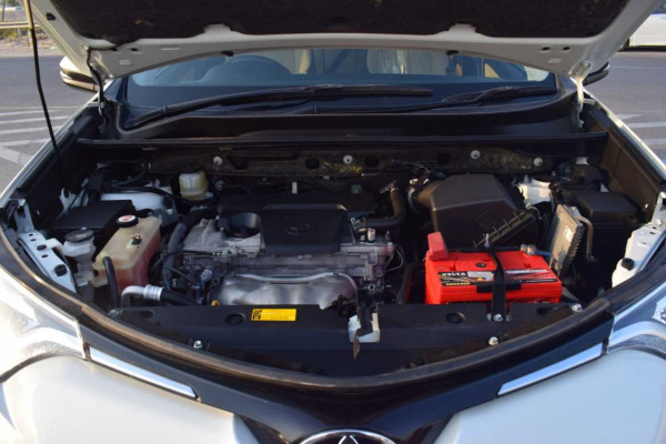 Toyota RAV 4 2017  White RHD Petrol AT SUV Crossover 2WD view 18
