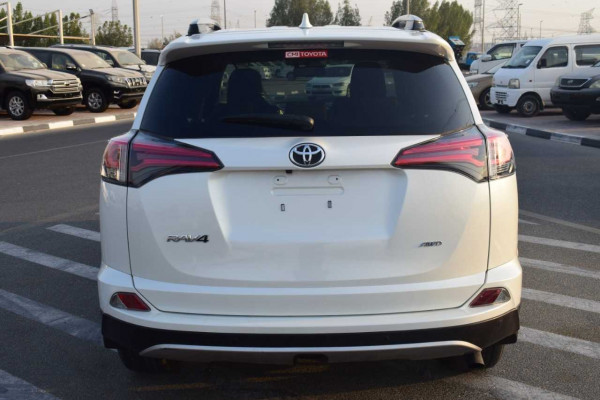 Toyota RAV 4 2017  White RHD Petrol AT SUV Crossover 2WD view 19