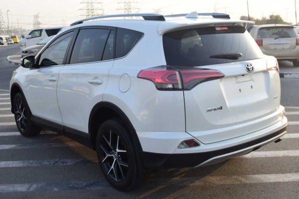 Toyota RAV 4 2017  White RHD Petrol AT SUV Crossover 2WD view 20