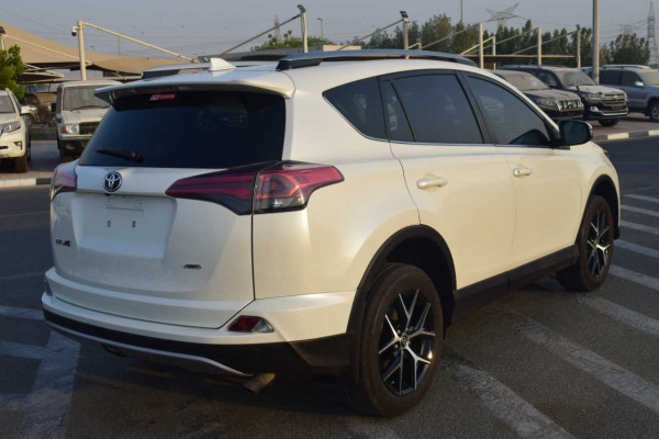 Toyota RAV 4 2017  White RHD Petrol AT SUV Crossover 2WD view 23