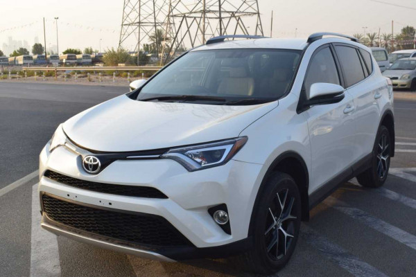 Toyota RAV 4 2017  White RHD Petrol AT SUV Crossover 2WD view 24
