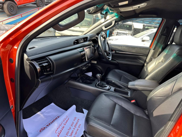 Toyota Hilux 2019  Red RHD Diesel AT Pickup 4WD view 5
