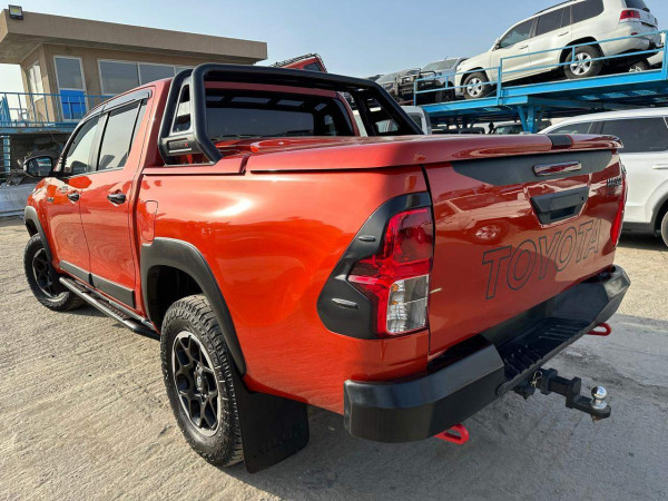 Toyota Hilux 2019  Red RHD Diesel AT Pickup 4WD view 9