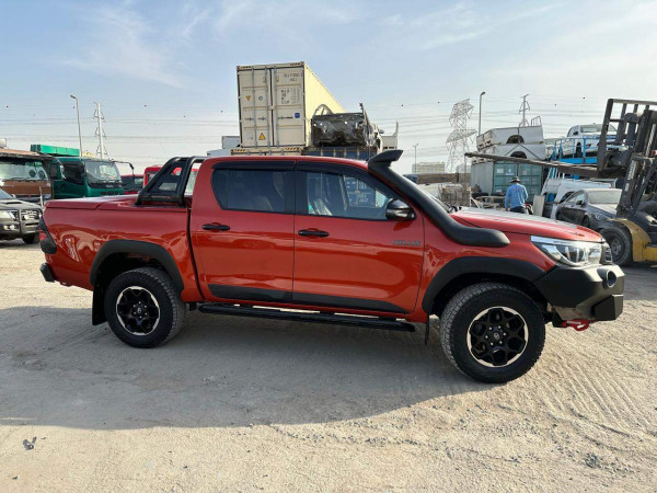 Toyota Hilux 2019  Red RHD Diesel AT Pickup 4WD view 10