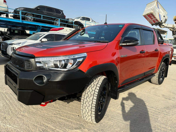 Toyota Hilux 2019  Red RHD Diesel AT Pickup 4WD view 15