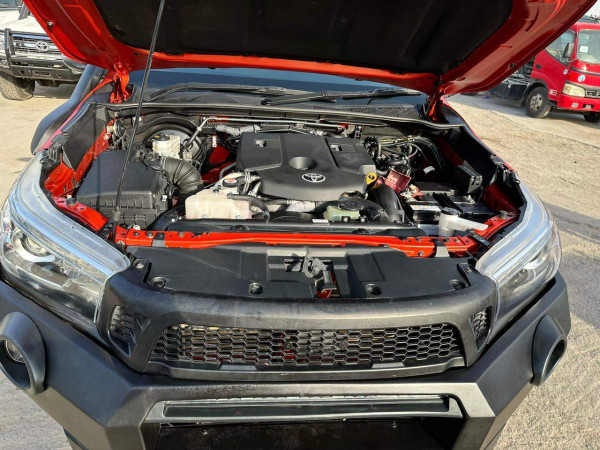 Toyota Hilux 2019  Red RHD Diesel AT Pickup 4WD view 16