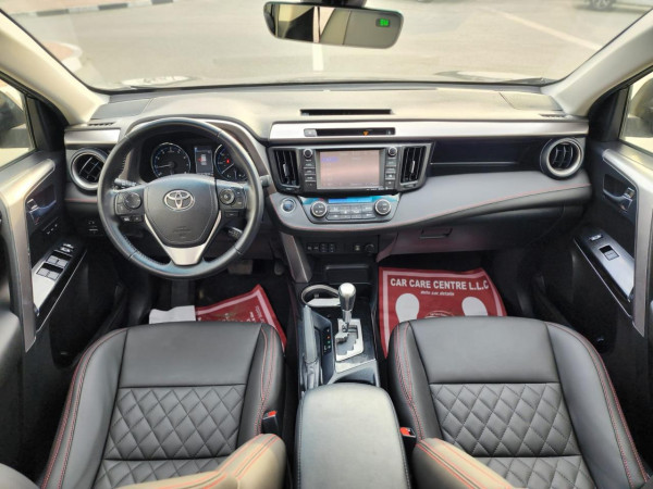 Toyota RAV 4 2016  Grey LHD Petrol AT SUV Crossover 4WD view 7