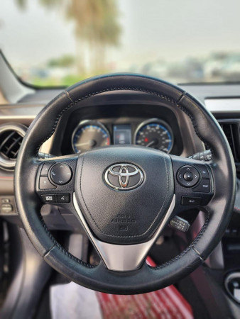 Toyota RAV 4 2016  Grey LHD Petrol AT SUV Crossover 4WD view 9