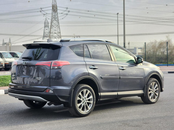 Toyota RAV 4 2016  Grey LHD Petrol AT SUV Crossover 4WD view 12