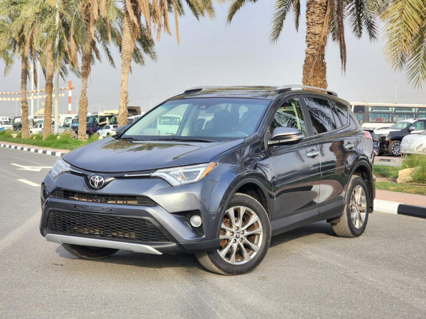 Toyota RAV 4 2016  Grey LHD Petrol AT SUV Crossover 4WD view 15