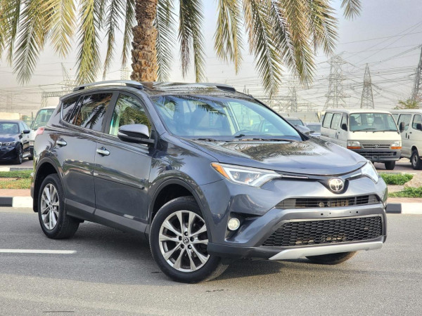 Toyota RAV 4 2016  Grey LHD Petrol AT SUV Crossover 4WD view 22