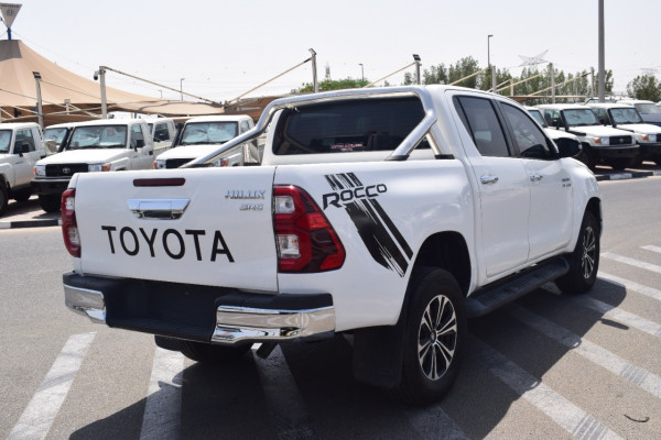 Toyota Hilux 2018  White RHD Diesel AT Pickup 4WD view 2
