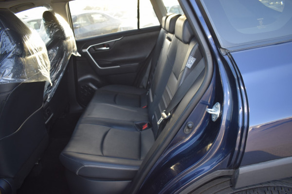 Toyota RAV 4 2020  Blue RHD Hybrid AT SUV Crossover 2WD view 4