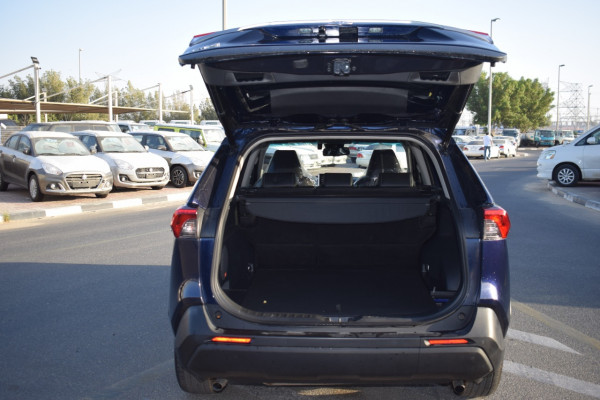 Toyota RAV 4 2020  Blue RHD Hybrid AT SUV Crossover 2WD view 10