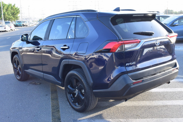 Toyota RAV 4 2020  Blue RHD Hybrid AT SUV Crossover 2WD view 12