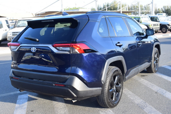 Toyota RAV 4 2020  Blue RHD Hybrid AT SUV Crossover 2WD view 13