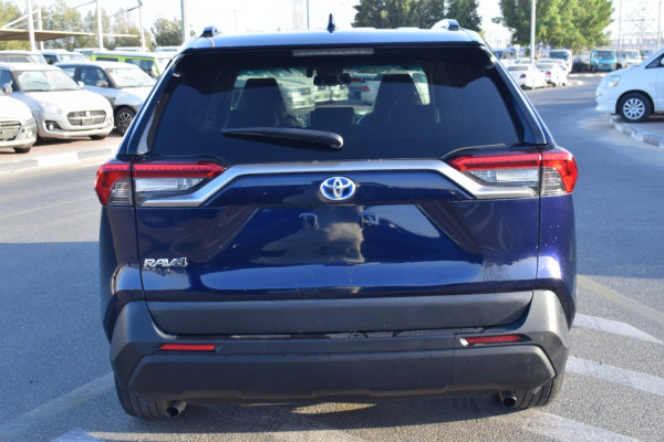 Toyota RAV 4 2020  Blue RHD Hybrid AT SUV Crossover 2WD view 14