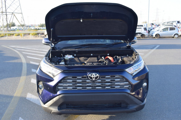 Toyota RAV 4 2020  Blue RHD Hybrid AT SUV Crossover 2WD view 15