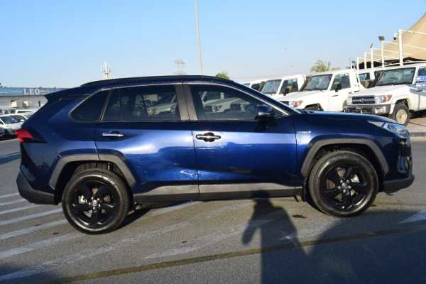 Toyota RAV 4 2020  Blue RHD Hybrid AT SUV Crossover 2WD view 16