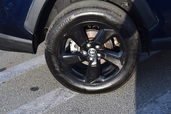 Toyota RAV 4 2020  Blue RHD Hybrid AT SUV Crossover 2WD view 17