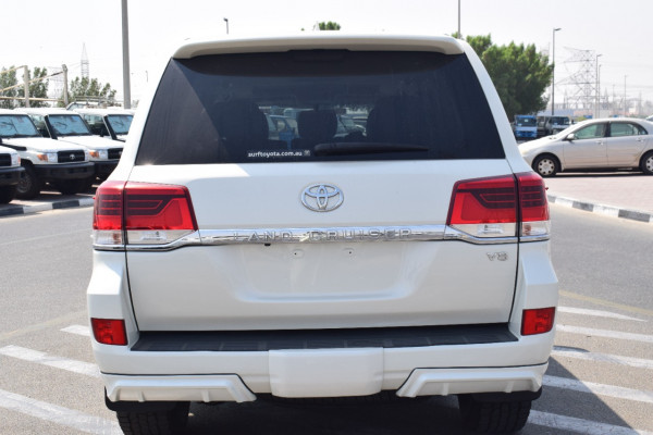 Toyota Land Cruiser 2018  White RHD Diesel AT SUV 4WD view 25