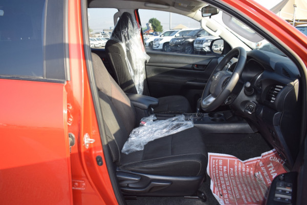 Toyota Hilux 2016  Orange RHD Diesel AT Pickup 4WD view 4