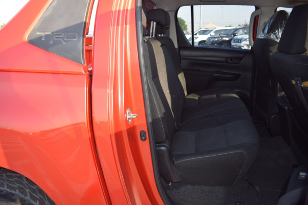 Toyota Hilux 2016  Orange RHD Diesel AT Pickup 4WD view 7