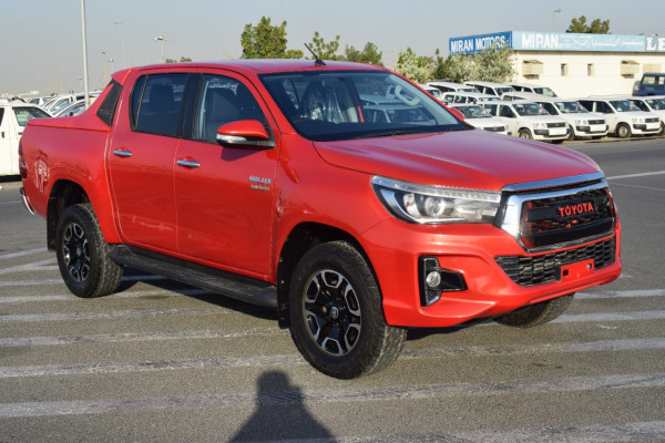 Toyota Hilux 2016  Orange RHD Diesel AT Pickup 4WD view 12