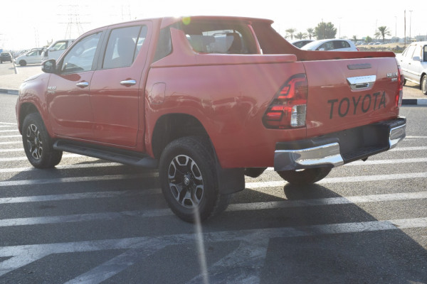 Toyota Hilux 2016  Orange RHD Diesel AT Pickup 4WD view 17