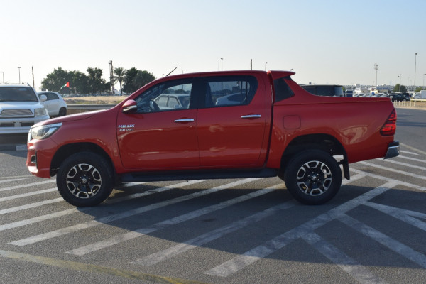 Toyota Hilux 2016  Orange RHD Diesel AT Pickup 4WD view 18