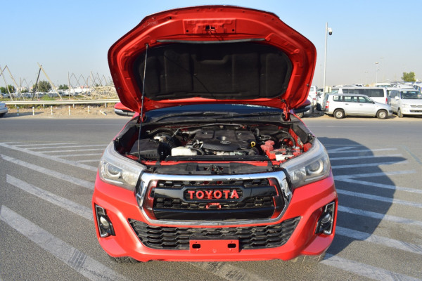 Toyota Hilux 2016  Orange RHD Diesel AT Pickup 4WD view 19
