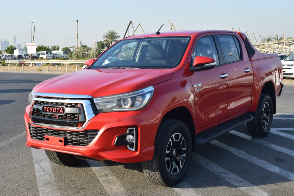 Toyota Hilux 2016  Orange RHD Diesel AT Pickup 4WD view 20