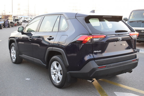 Toyota RAV 4 2020  Blue RHD Petrol AT SUV Crossover 2WD view 2